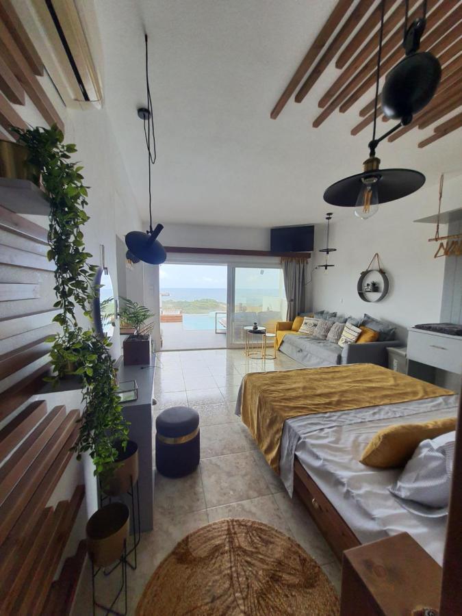 Tramonto Luxury Villa No2 - Breathtaking Sunset View Foinikion Exterior photo